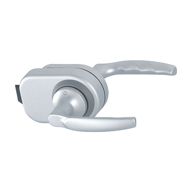 Hoppe Atlanta HCS Cam Kapı Kolu (Anahtar Kilitli)